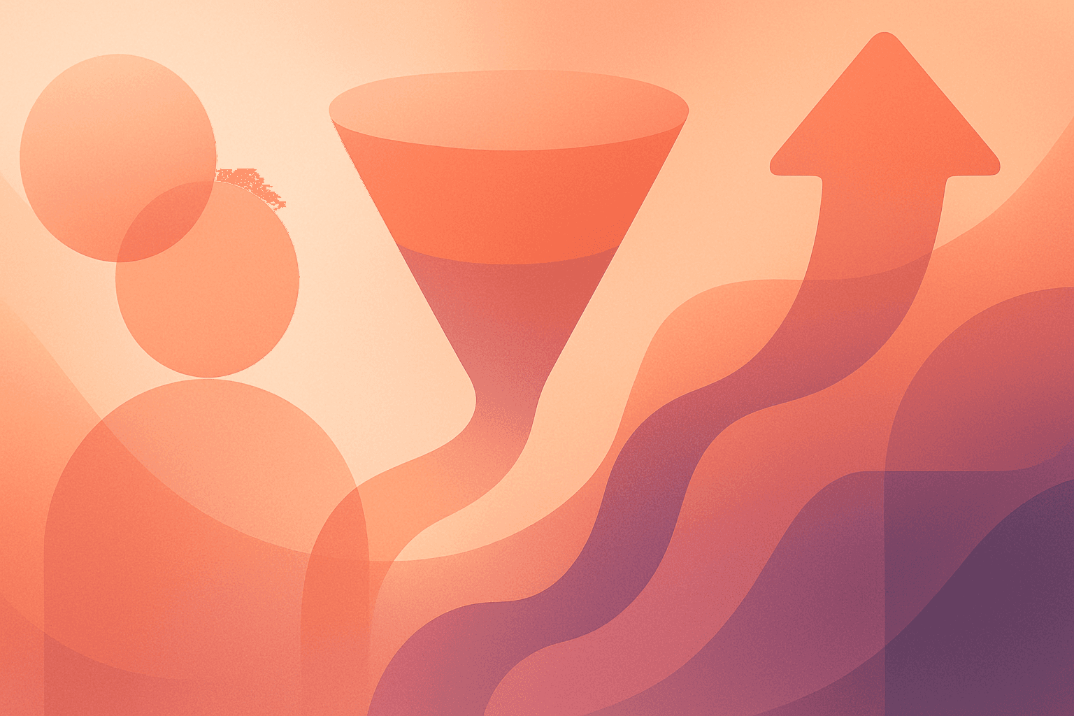 Illustration representing how to design a multi-stage assessment funnel for quality hiring