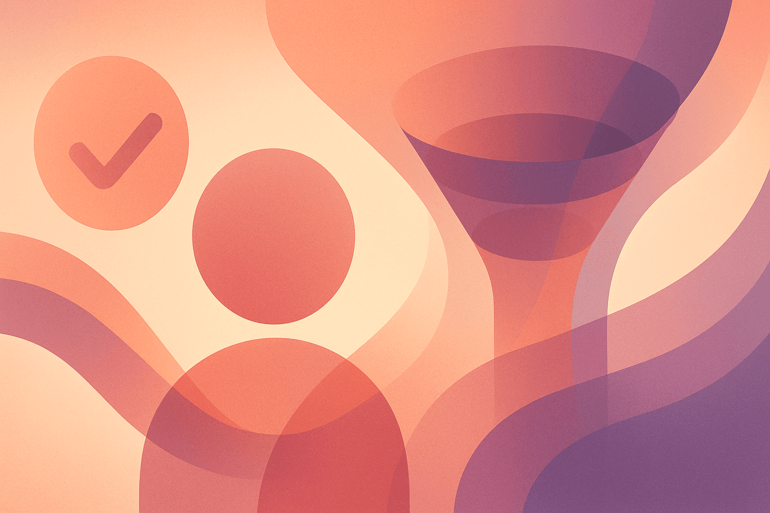 Illustration representing how to design multi-stage assessment funnels for quality hiring
