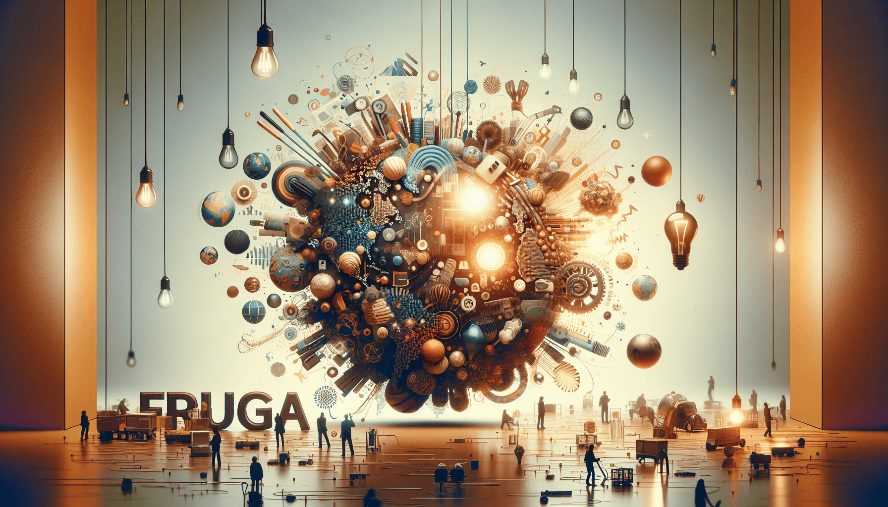 Illustration representing frugal innovation: transforming emerging markets