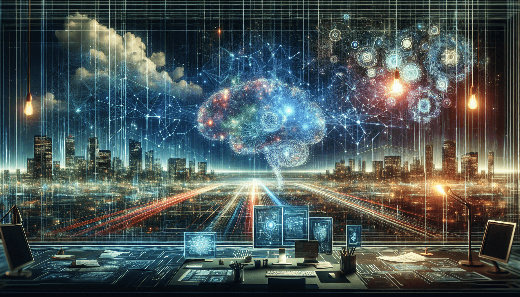 Illustration representing the concept of innovative problem solving: insights from openai's gpt evolution