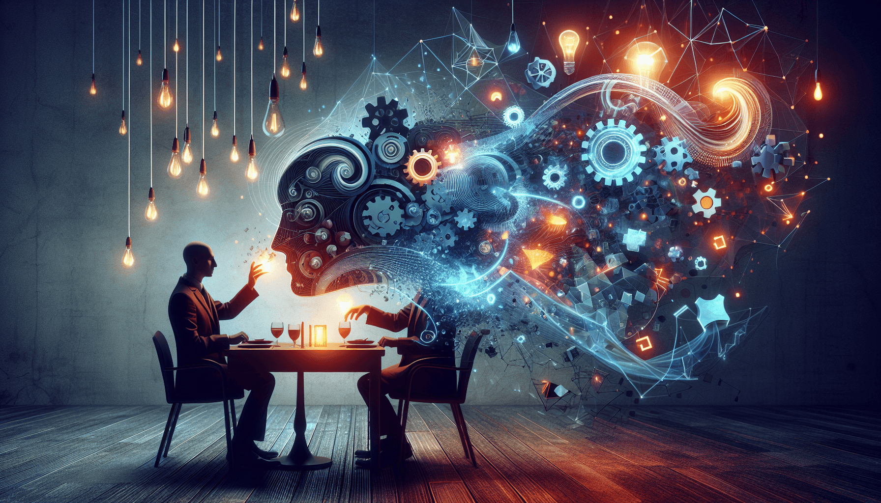 Illustration representing innovative solutions to menu paralysis in restaurants