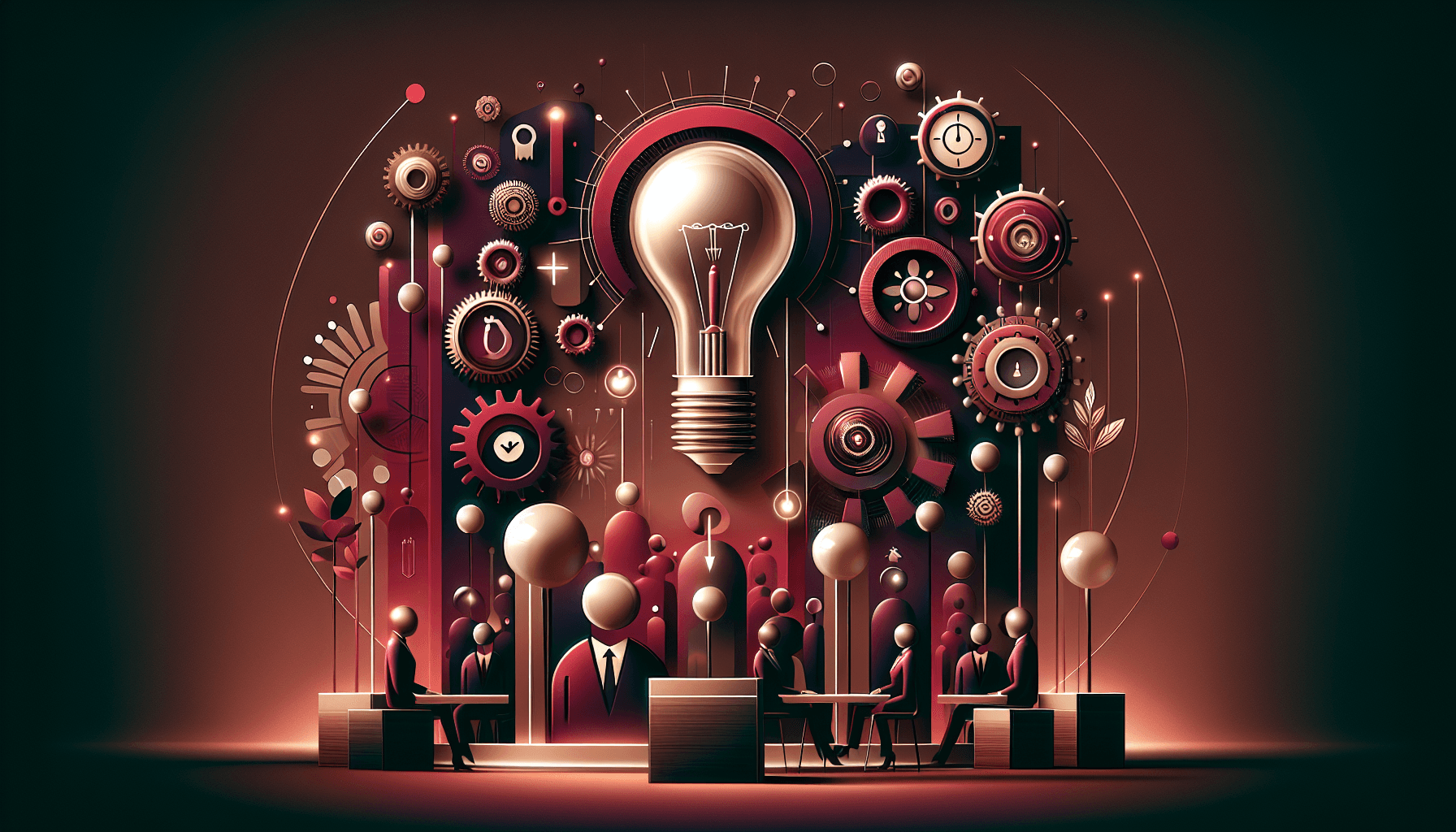 Illustration representing account executive assessment: hire top talent