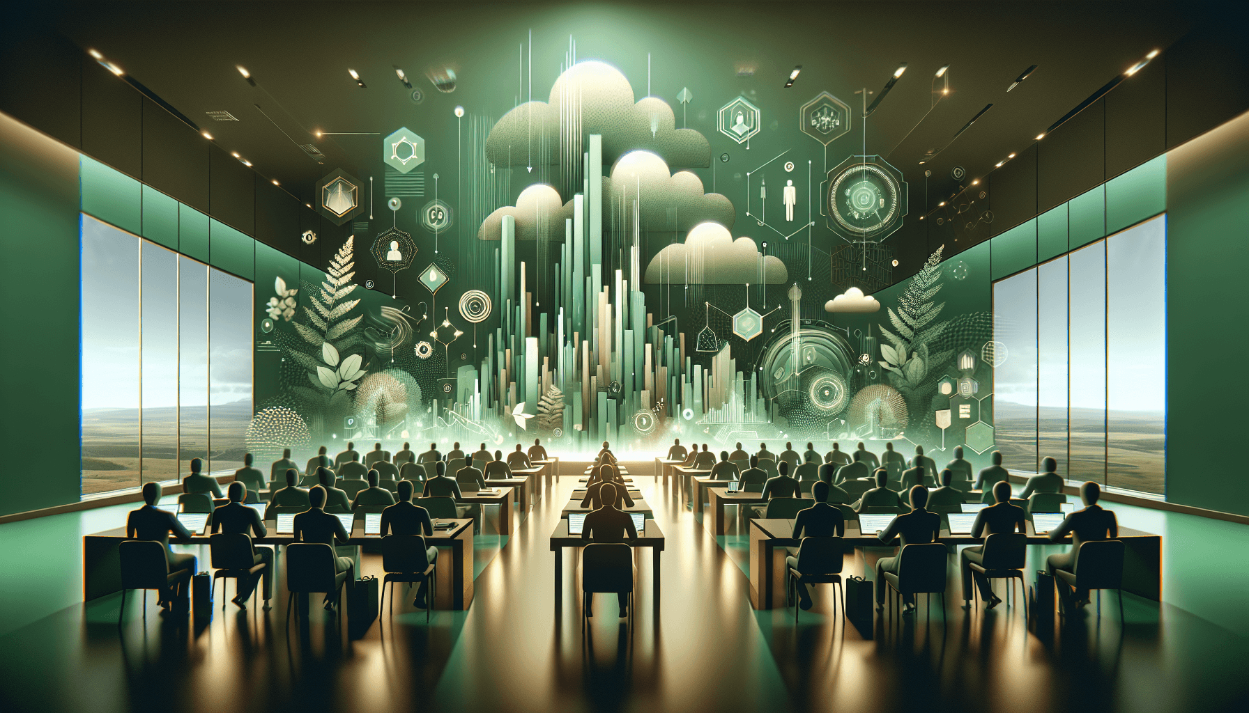 Illustration representing ai-powered candidate assessment: a modern hiring guide