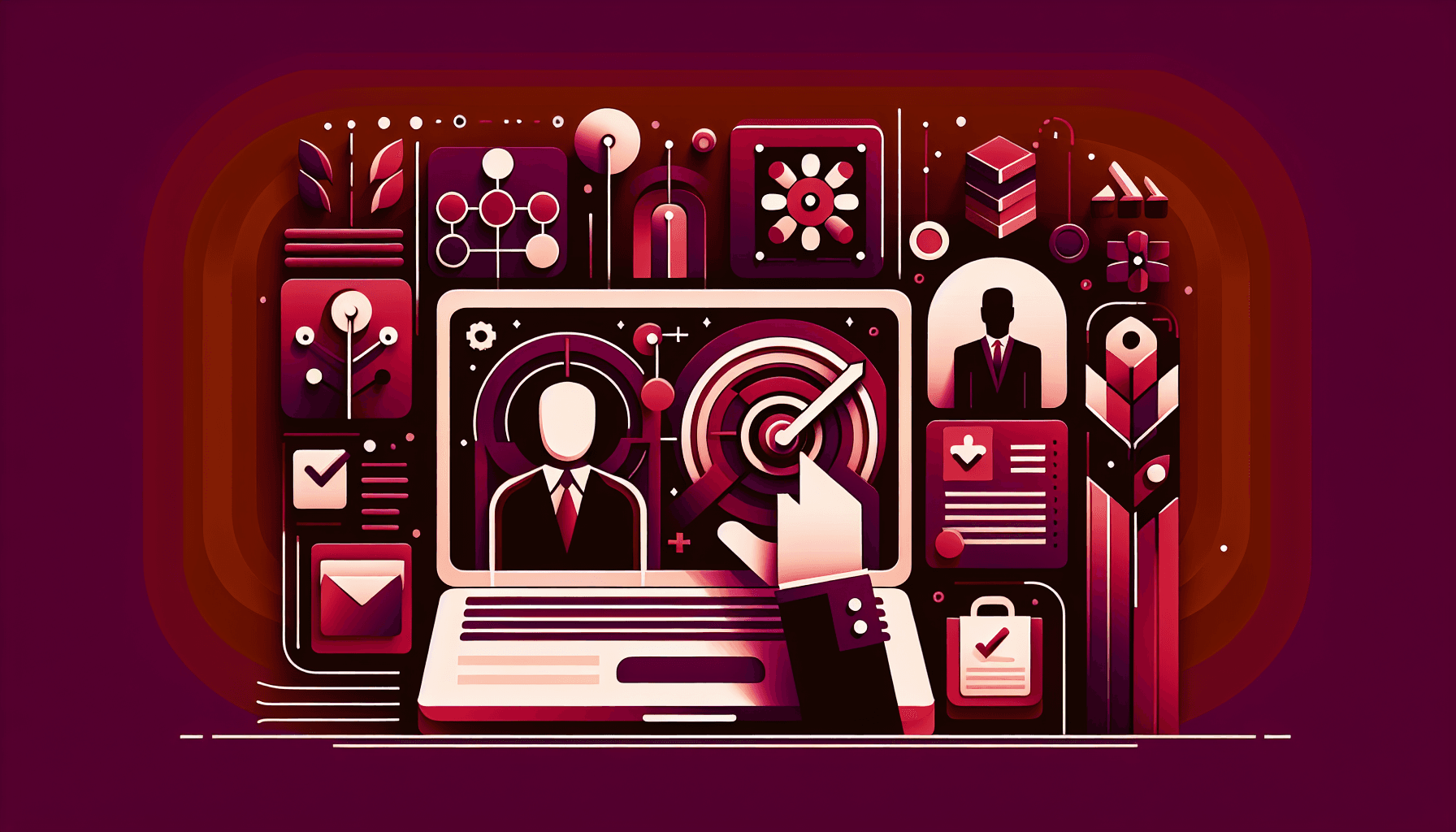 Illustration representing business analyst assessment: evaluate and hire top talent