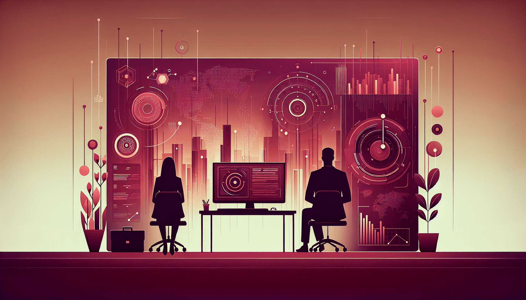 Illustration representing data scientist assessment: hiring top talent