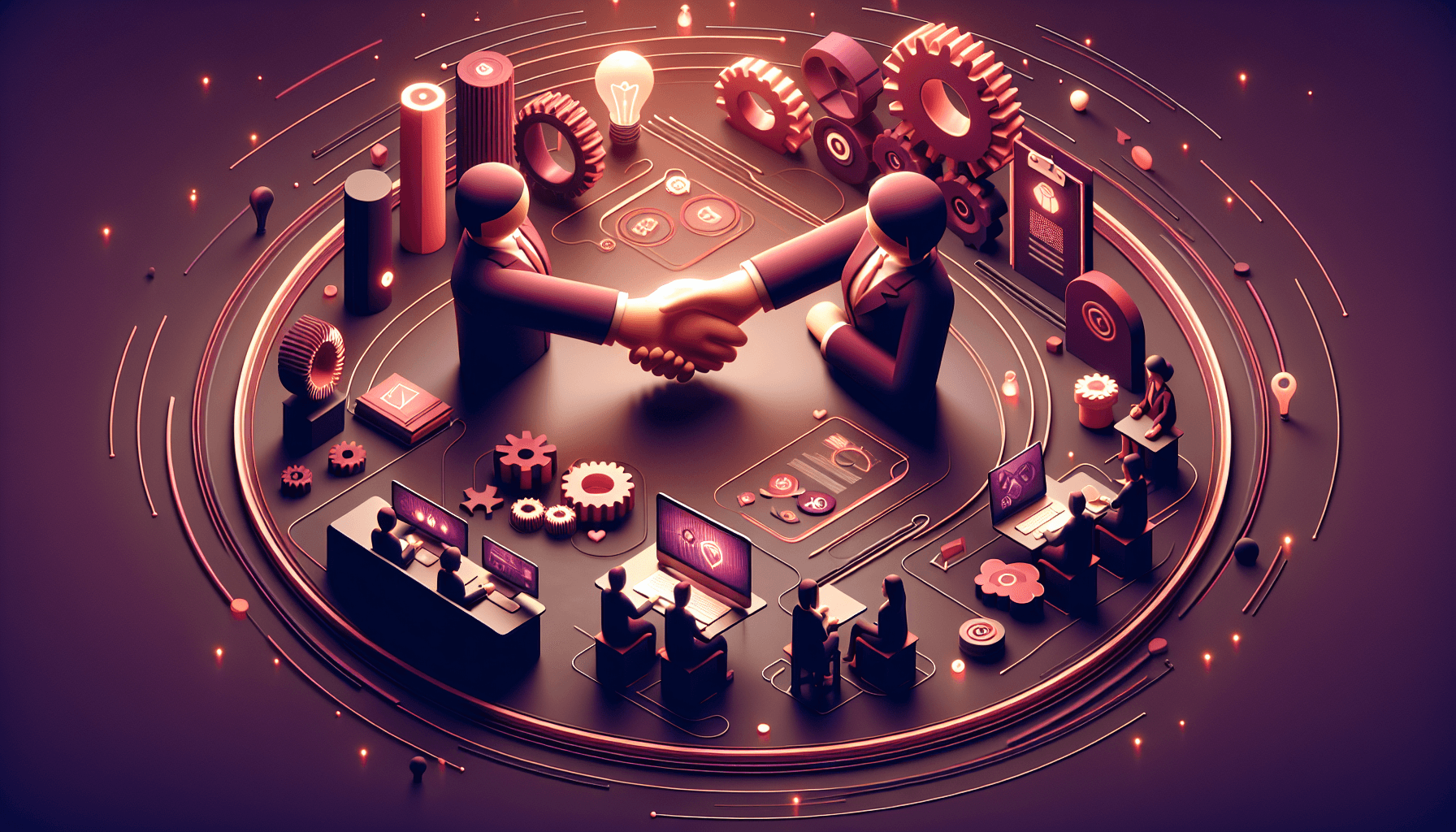 Illustration representing devops engineer assessment: hire top talent effectively