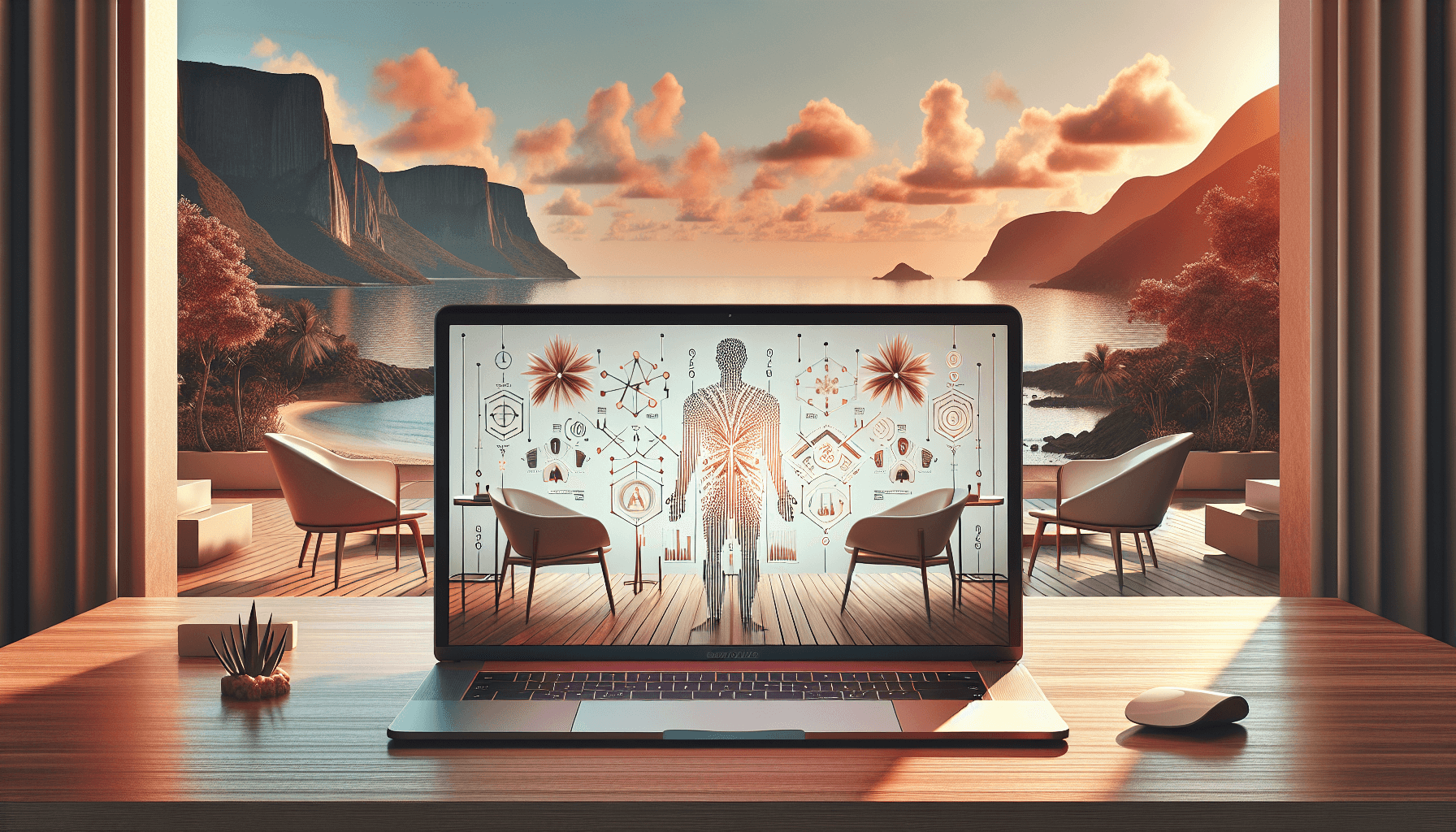 Illustration representing how to build structured interview frameworks for consistency