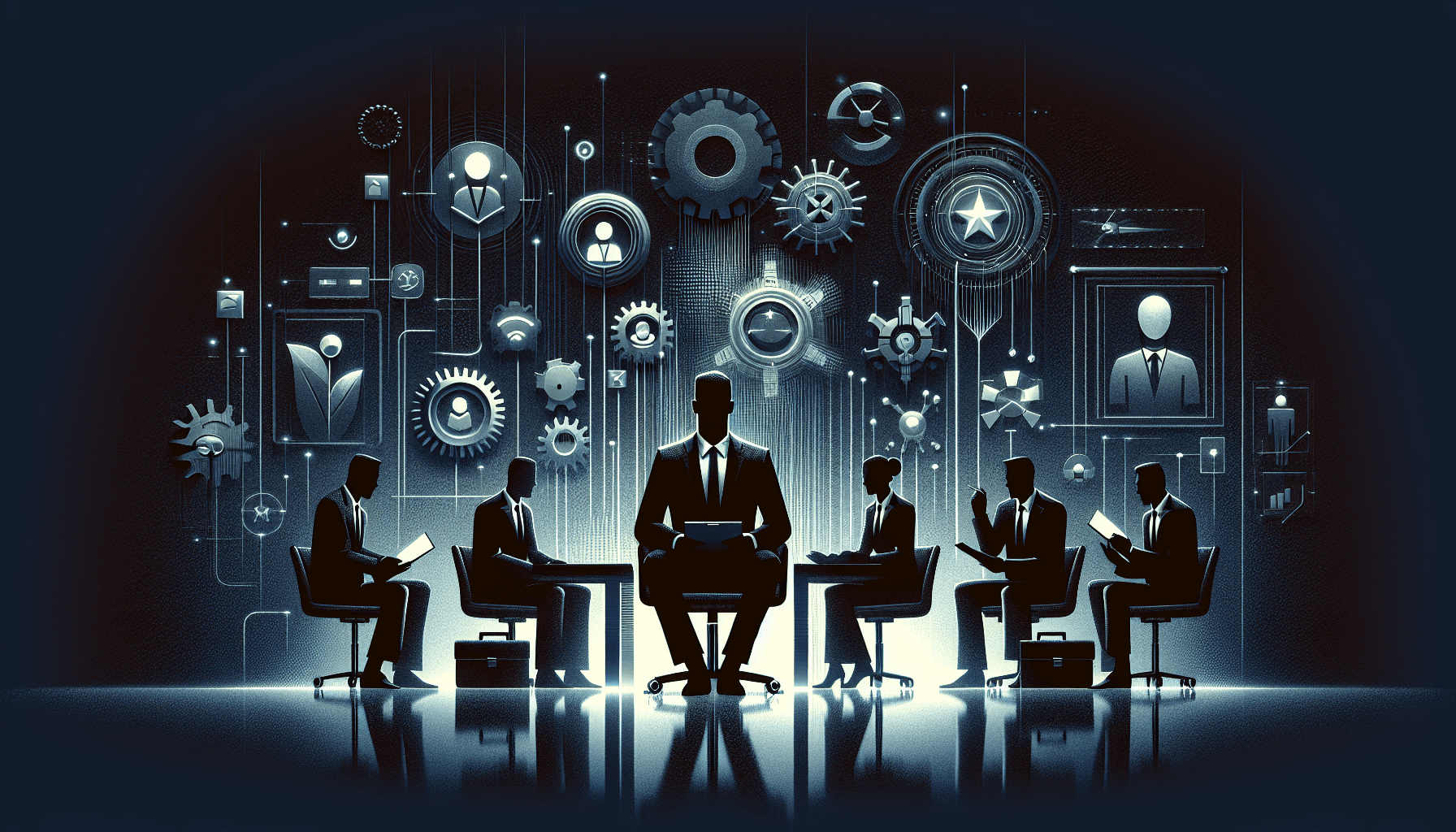 Illustration representing how to evaluate decision-making skills in interviews
