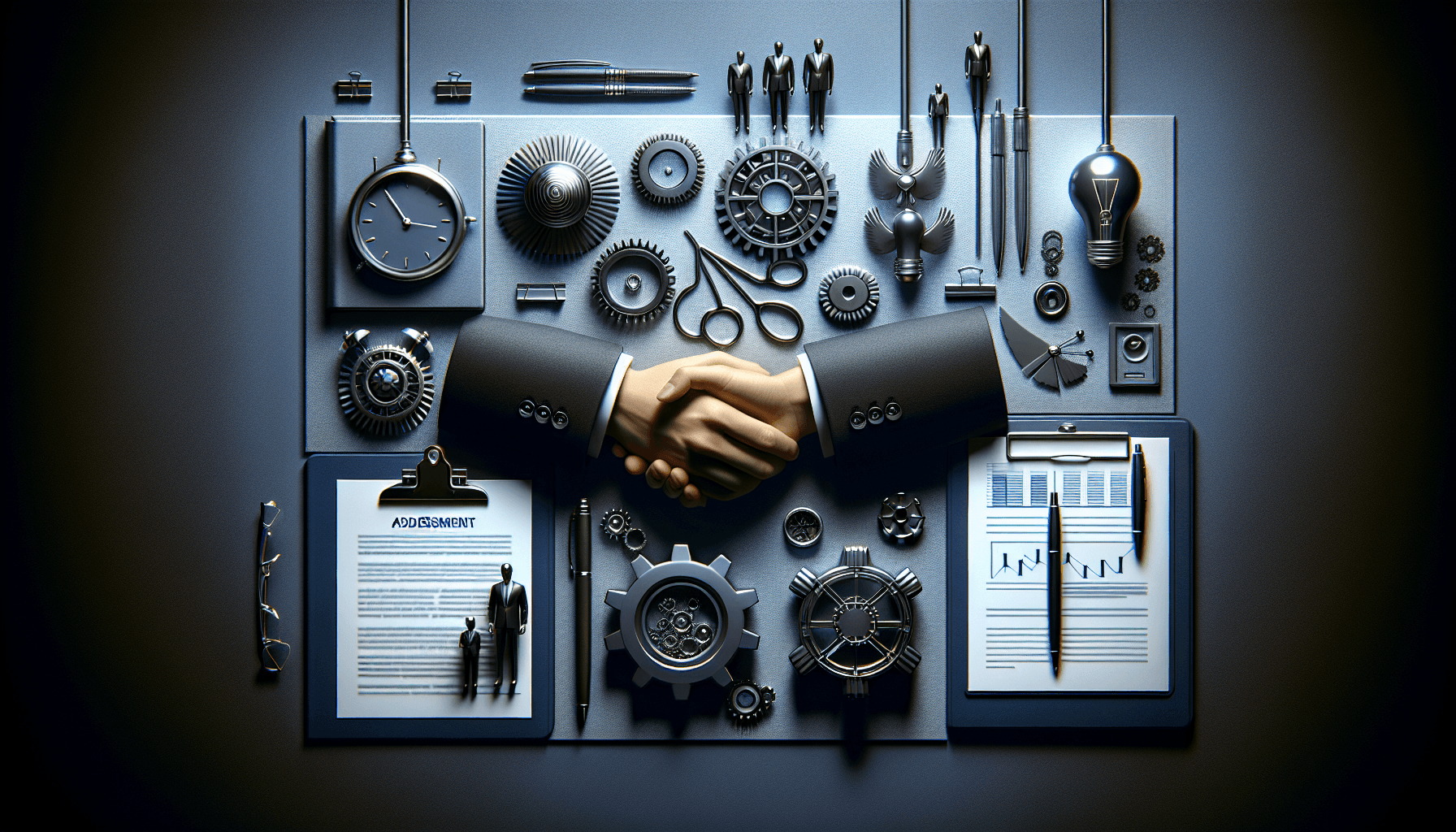 Illustration representing how to evaluate time management skills in interviews