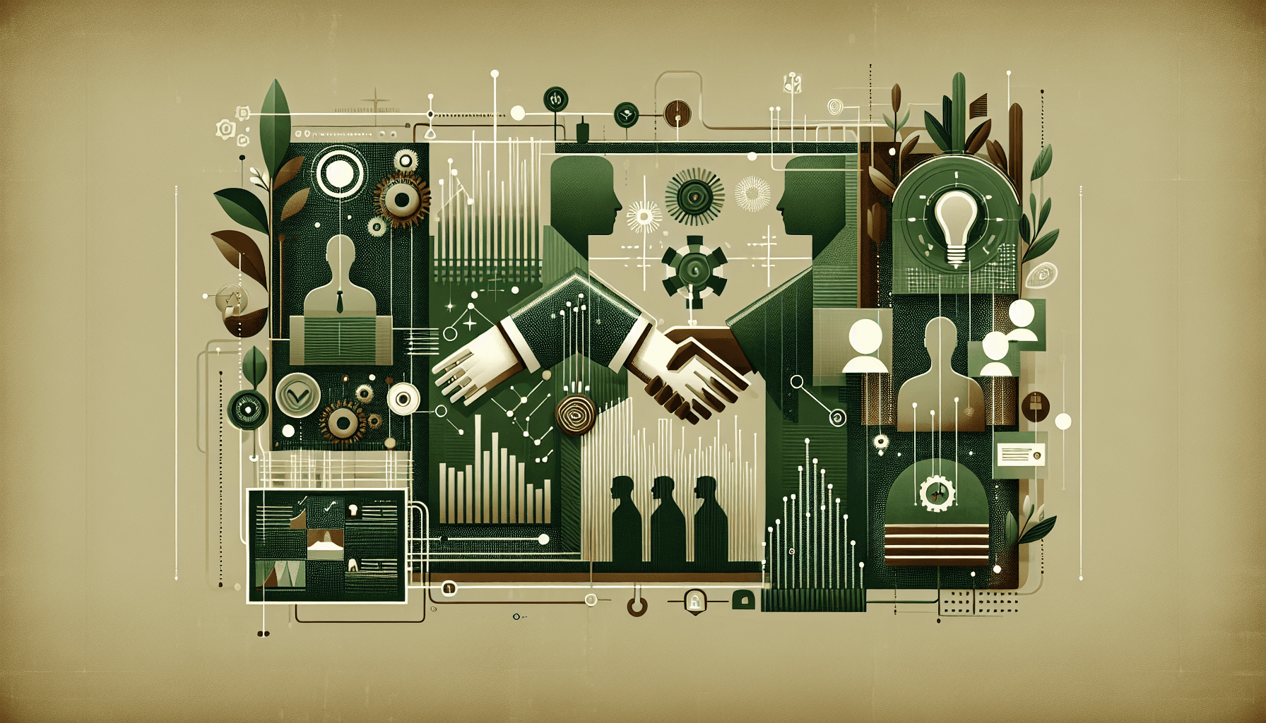 Illustration representing implementing skills-based hiring: a strategic guide