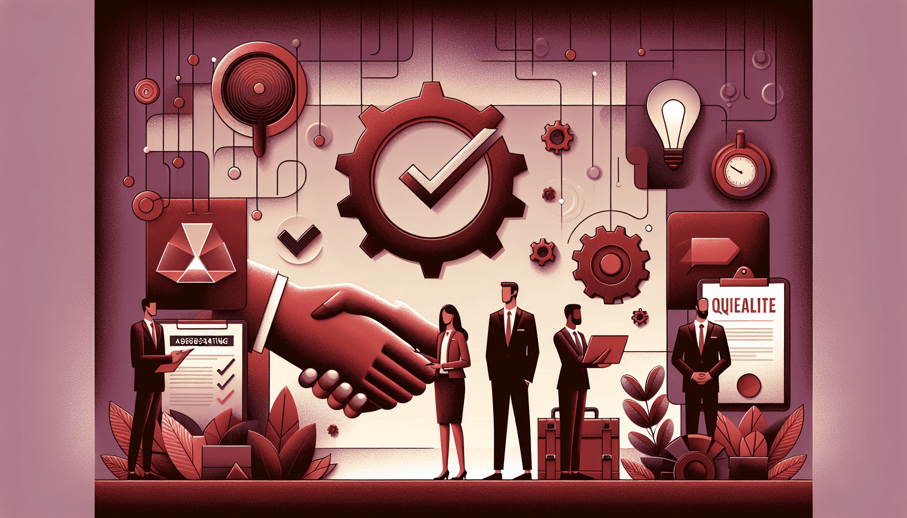 Illustration representing quality assurance engineer assessment: hire top talent