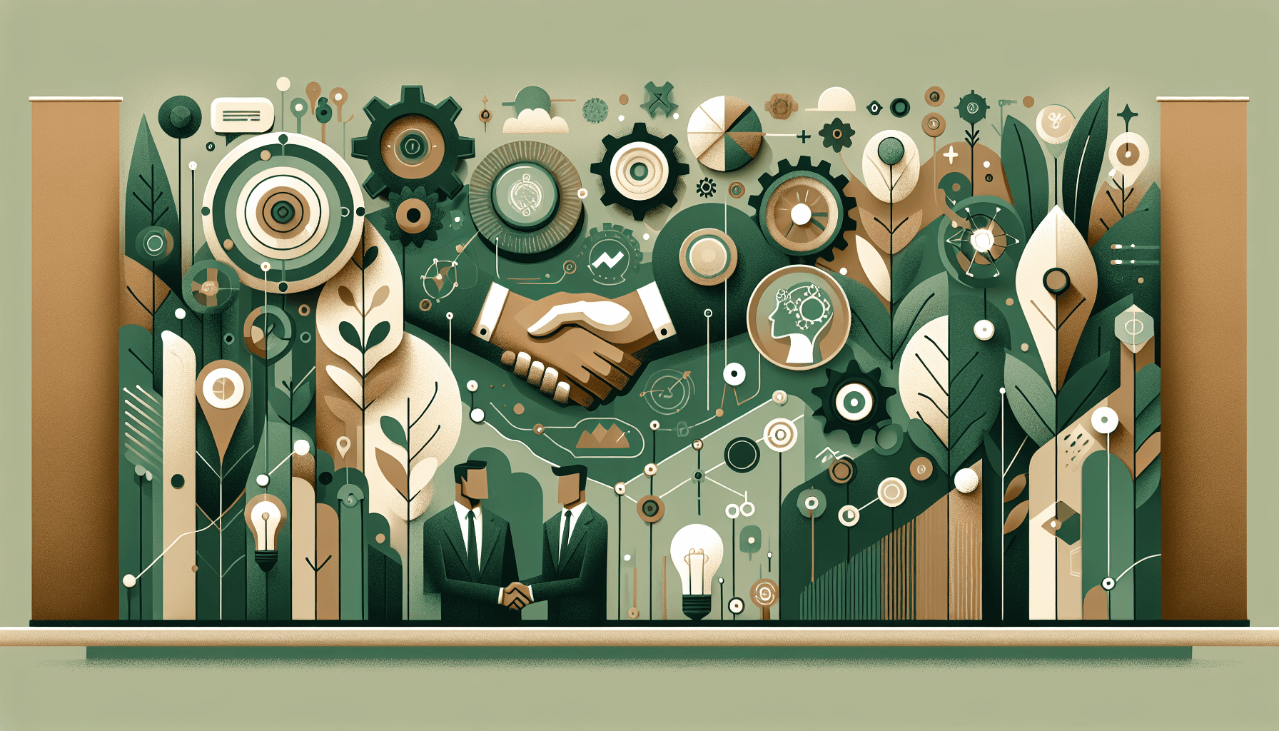 Illustration representing reskilling and upskilling: a guide for modern hiring teams