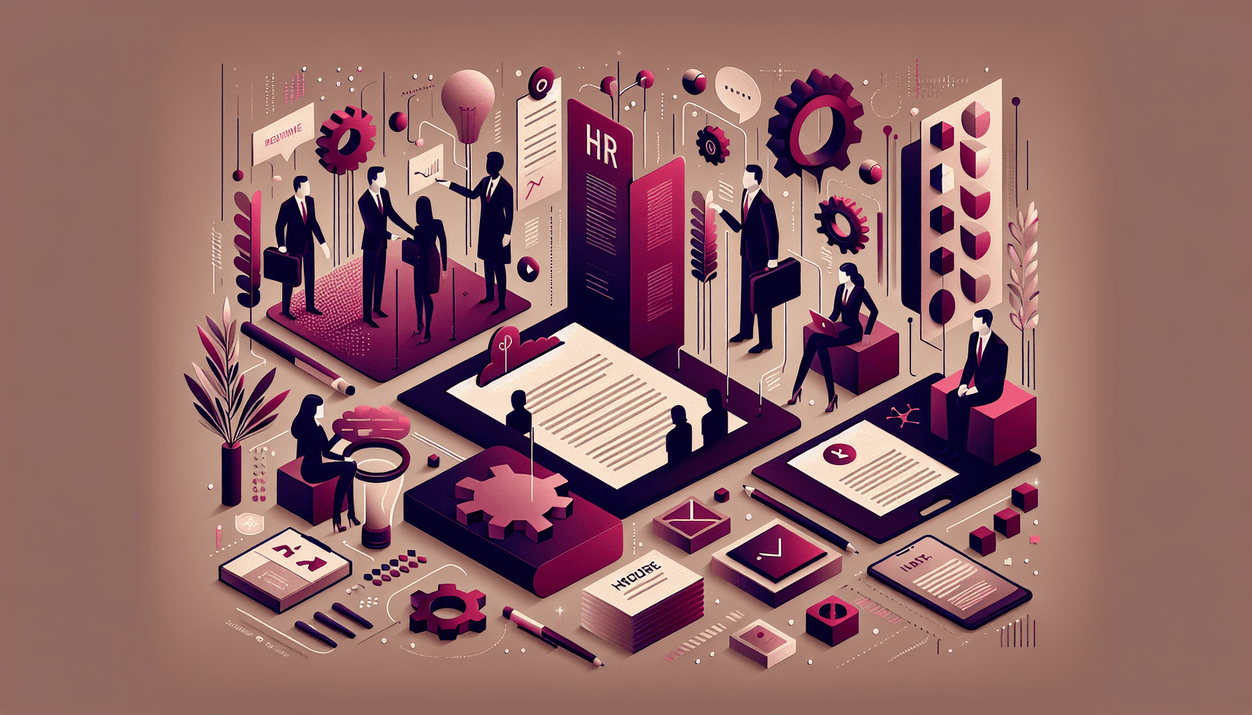 Illustration representing ux designer assessment: evaluating and hiring excellence